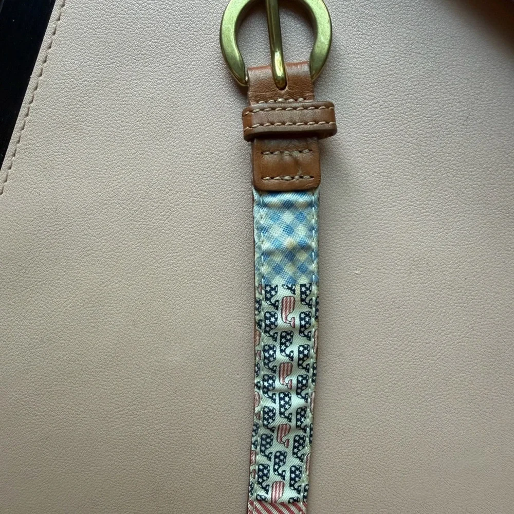 Vineyard Vines Whale Belt XL Preppy Coastal - Picture 3 of 13